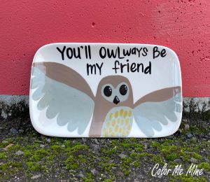 Bridgewater Owl Plate