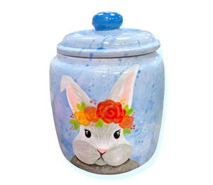 Bridgewater Watercolor Bunny Jar