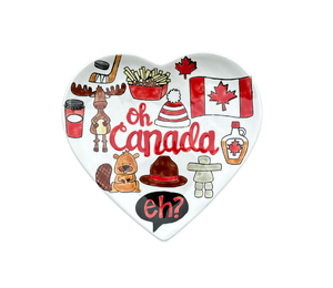 Bridgewater Canada Heart Plate