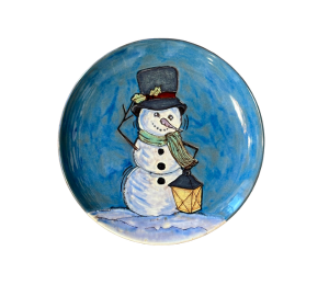 Bridgewater Rustic Glazed Snowman