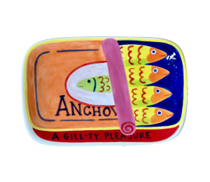 Bridgewater Anchovies App Plate