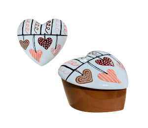 Bridgewater Heart Slanted Box